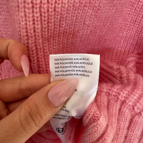 NWOT Anthropologie Pilcro Chunky Knit Off the Shoulder Sweater Small - Picture 4 of 6